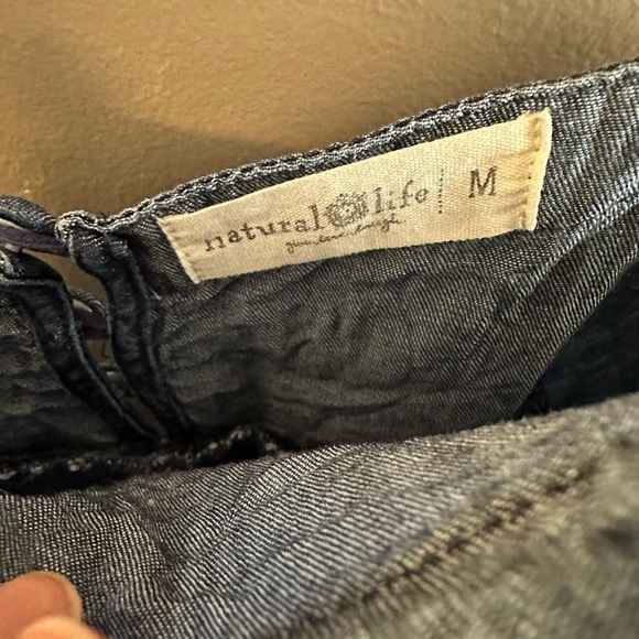 NATURAL LIFE Chambray Blue Patti Maxi Dress - Picture 3 of 11